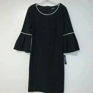 Glamour Bell Sleeve Sheath Dress​​